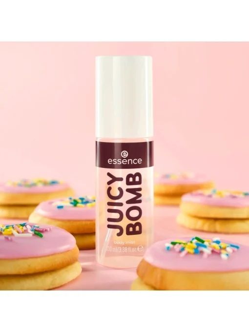 Essence Spray pentru Corp Juicy Bomb Sweet Drop Body Mist 104 Cookie Crazy 100ml