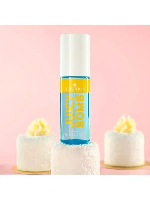 Essence Spray pentru Corp Juicy Bomb Sweet Drop Body Mist 105 Coconut Chill 100ml 