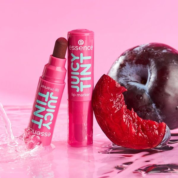 Essence Tint pentru Buze Juicy Marker Lip Tint 05 Plum Party 3.5ml