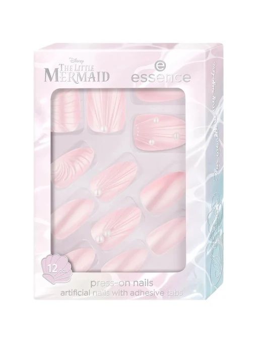 Essence Unghii False Disney The Little Mermaid Press On Nails 01 Pearl of the Sea