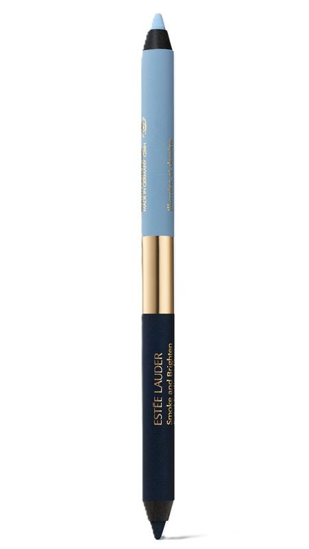 Estee Lauder Creion de ochi Smoke and Brighten Kajal Duo 01 Marine/Sky Blue 1g