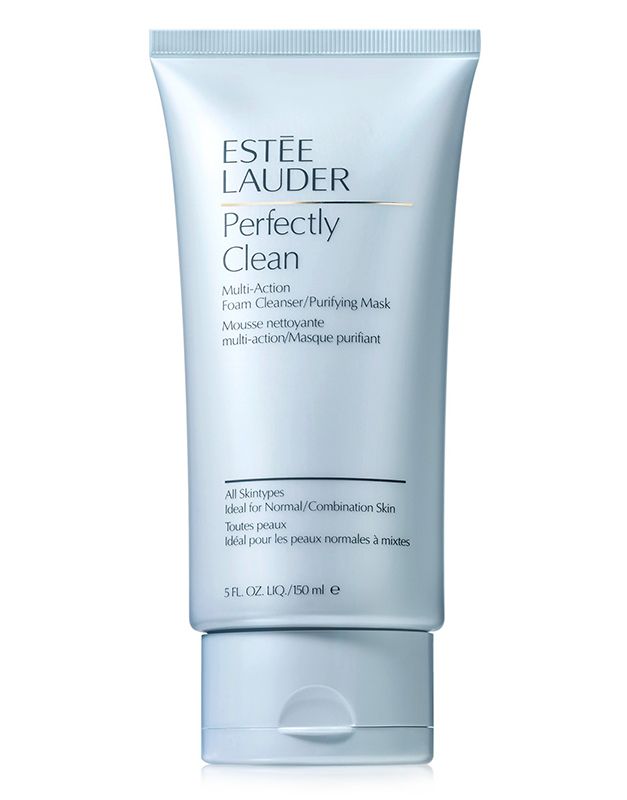 Estee Lauder Perfectly Clean Multi-Action Foam Cleanser/Purifying Mask Demachiant Spuma Ten Normal/Combinat 150ml