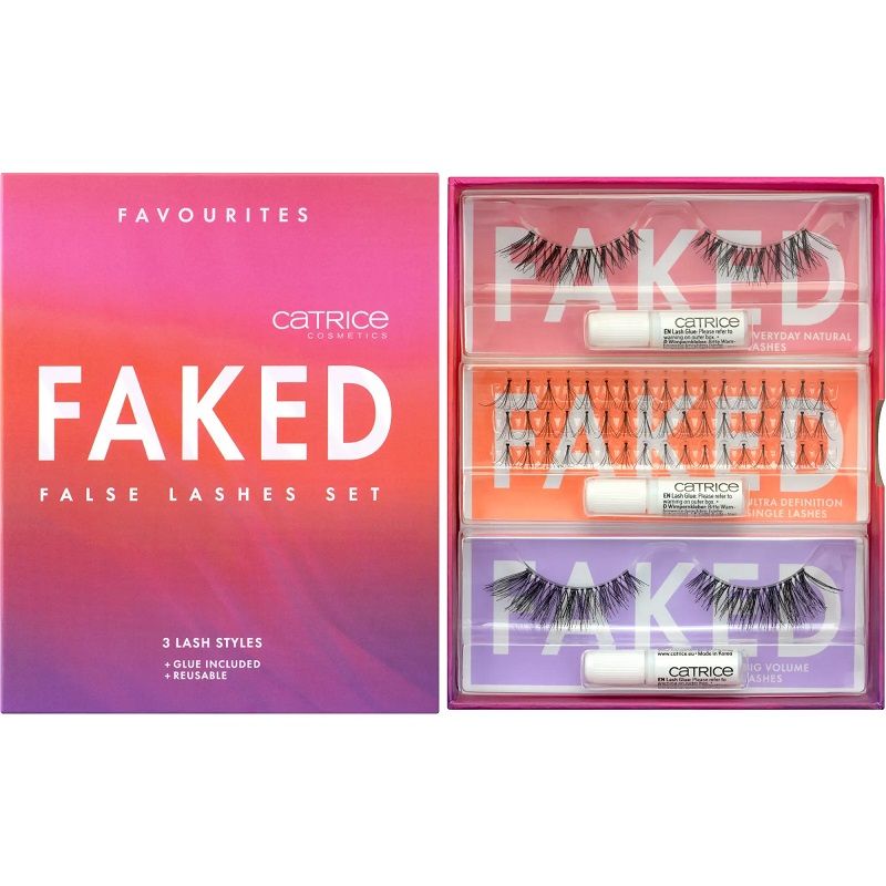 Catrice Set Gene False Faked False Lashes Set 01 Everyday Picks