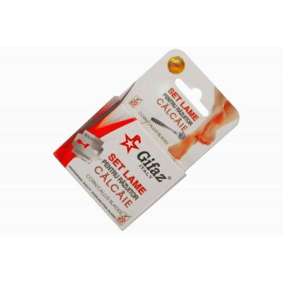 Gifaz Rezerve Lame pentru Aparat Calcaie 20 buc/set