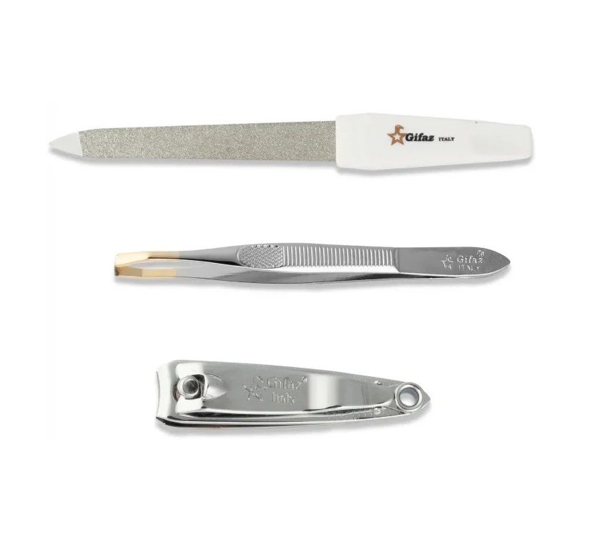 Gifaz Set (Pila Mica + Penseta Deluxe + Unghiera Mica)