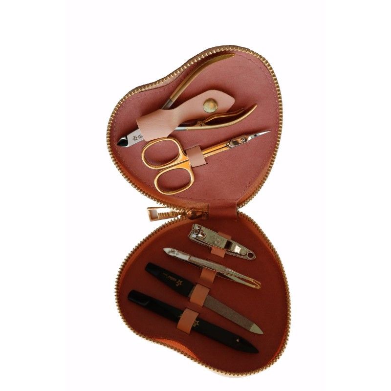 Gifaz Trusa pentru Manichiura 1700 Heart Roz