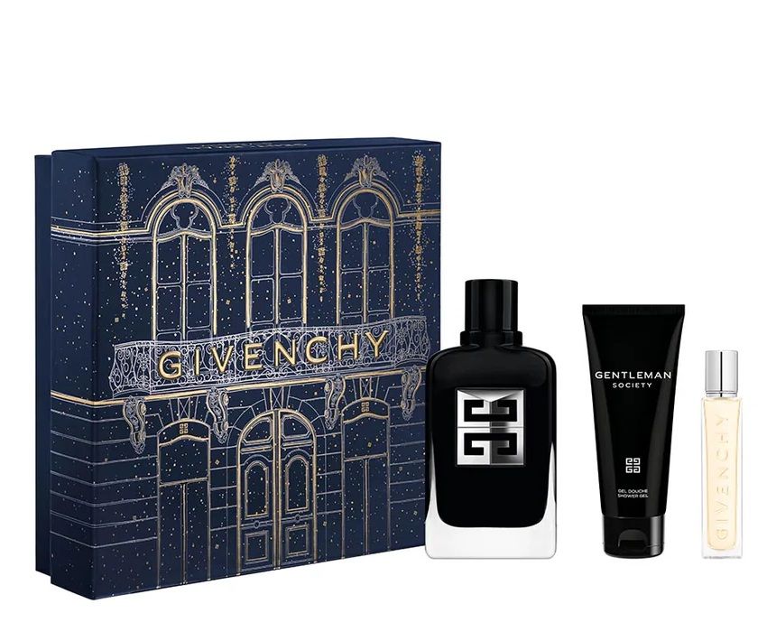 Givenchy Gentleman Society Set (Apa de parfum 100ml + Apa de parfum 12.5ml + Gel de dus 75ml)