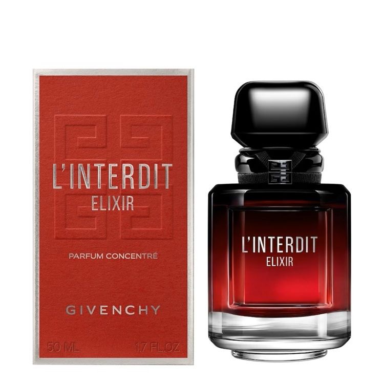 Givenchy L'Interdit Elixir Parfum pentru femei 50ml ambalaj