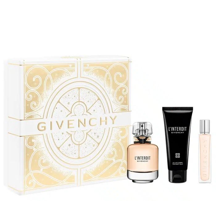 Givenchy L'Interdit Set (Apa de parfum 50ml + Apa de parfum 12.5ml + Lotiune de corp 75ml)