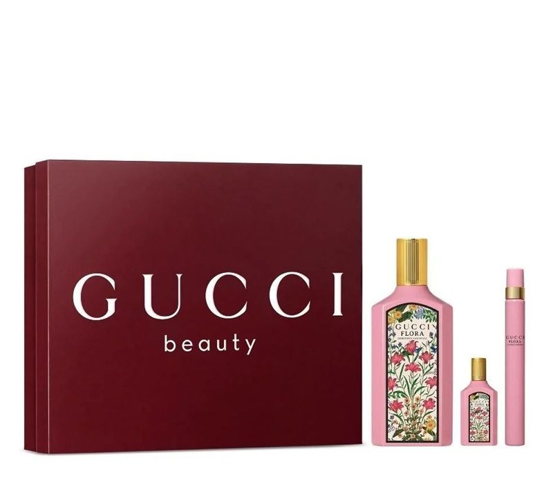 Gucci Flora Gorgeous Gardenia Set (Apa de parfum 100ml + Apa de parfum 10ml + Apa de parfum 5ml)