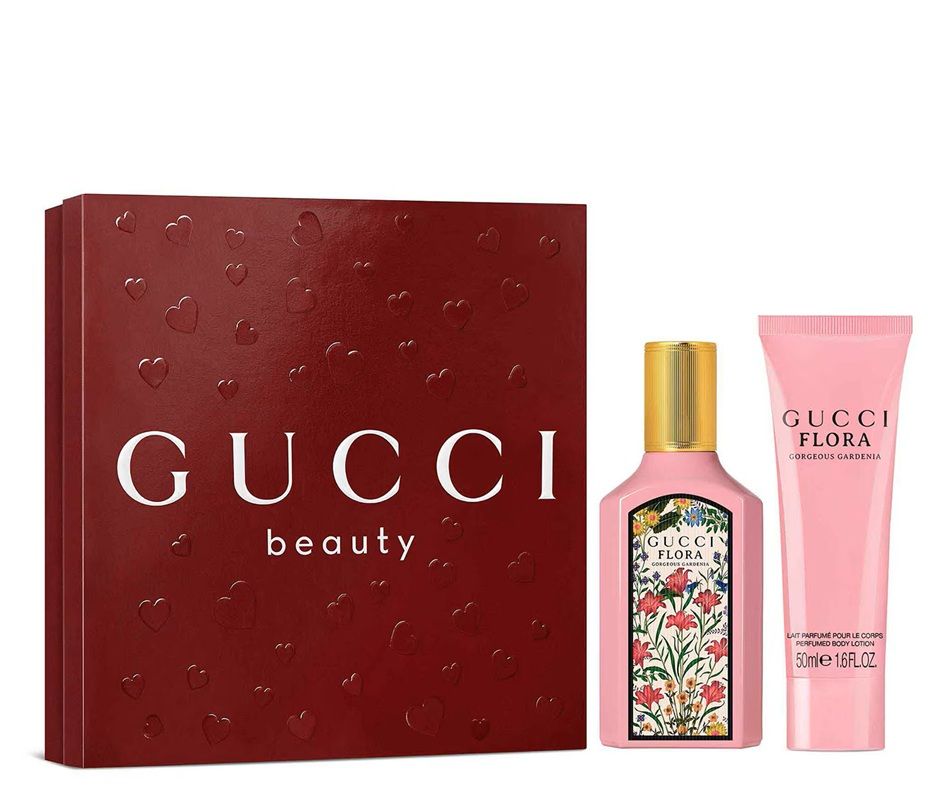 Gucci Flora Gorgeous Gardenia Set (Apa de parfum 100ml + 10ml + Lotiune de corp 50ml)