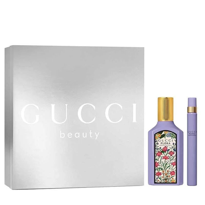 Gucci Flora Gorgeous Magnolia Set (Apa de parfum 50ml + Apa de parfum 10ml)