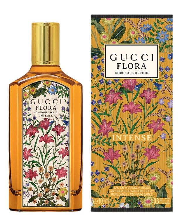 Gucci Flora Gorgeous Orchid Intense Apa de parfum intensa 100ml ambalaj