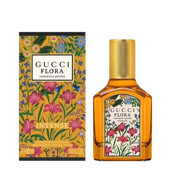 Gucci Flora Gorgeous Orchid Intense Apa de parfum intensa 30ml ambalaj