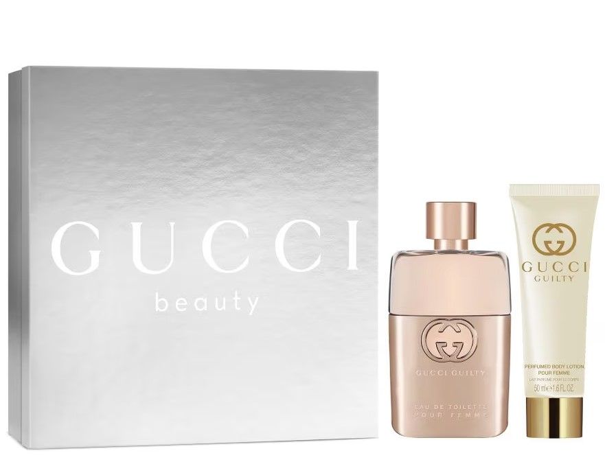 Gucci Guilty Pour Femme Set (Apa de toaleta 50ml + Lotiune de corp 50ml)