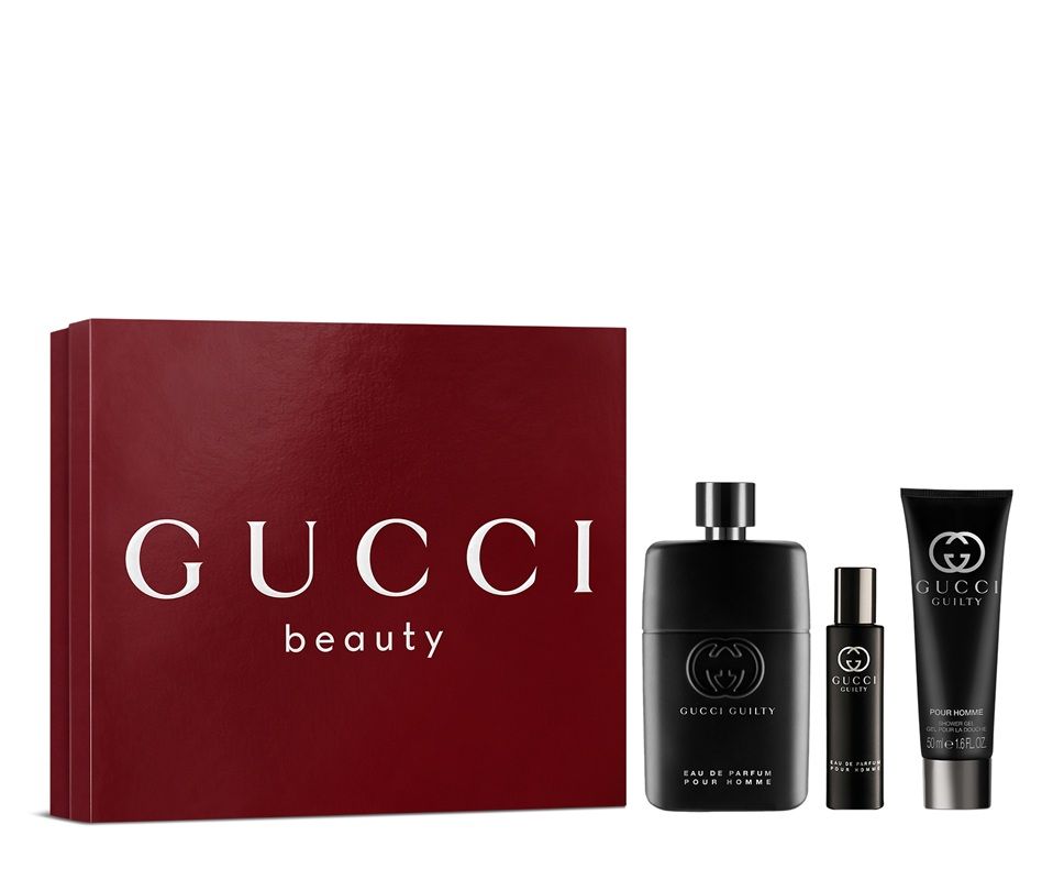 Gucci Guilty Pour Homme Set (Apa de parfum 90ml + Deodorant stick 75ml + Gel de dus 50ml)