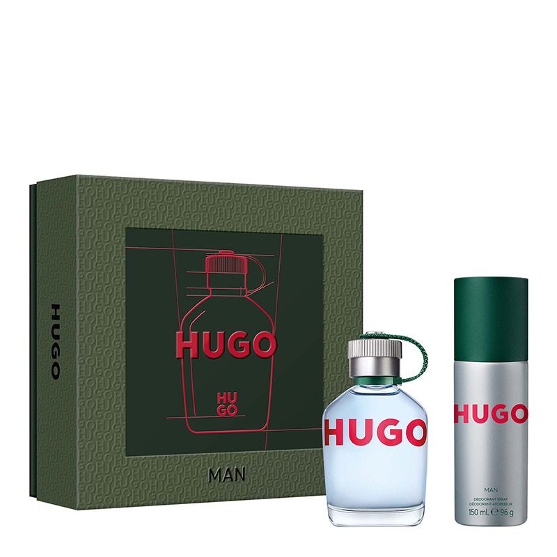 Hugo Boss Hugo Man Set (Apa de toaleta 75ml + Deodorant Spray 150ml)