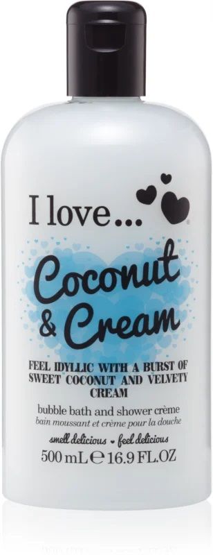 I Love Gel de Dus Crema Coconut&Cream 500 ml