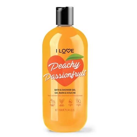 I Love Gel de Dus Crema Peachy Passion Fruit 750ml