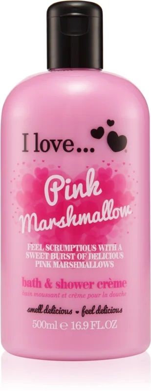 I Love Gel de Dus Crema Pink Marshmallow 500 ml 