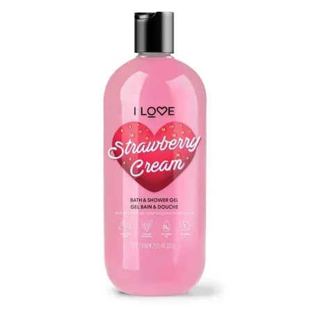 I Love Gel de Dus Strawberries&Cream 750 ml
