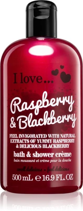 I Love Gel de Dus Crema Raspberry&Blackberry 500ml