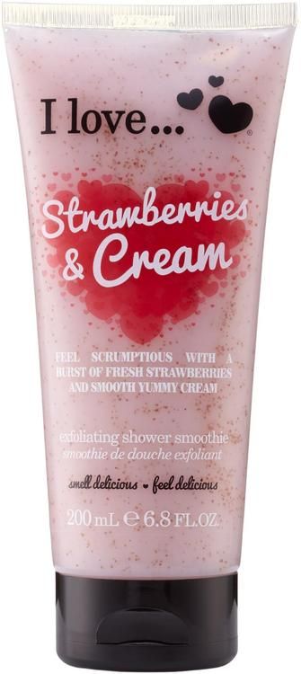 I Love Gel Dus Exfoliant Strawberries&Cream 200 ml