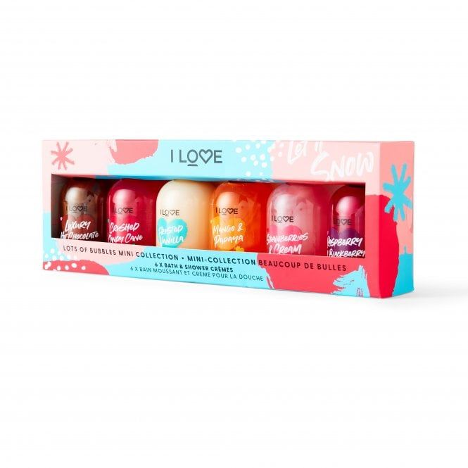 I Love Set Lots of Bubbles Mini Collection 6x100ml 