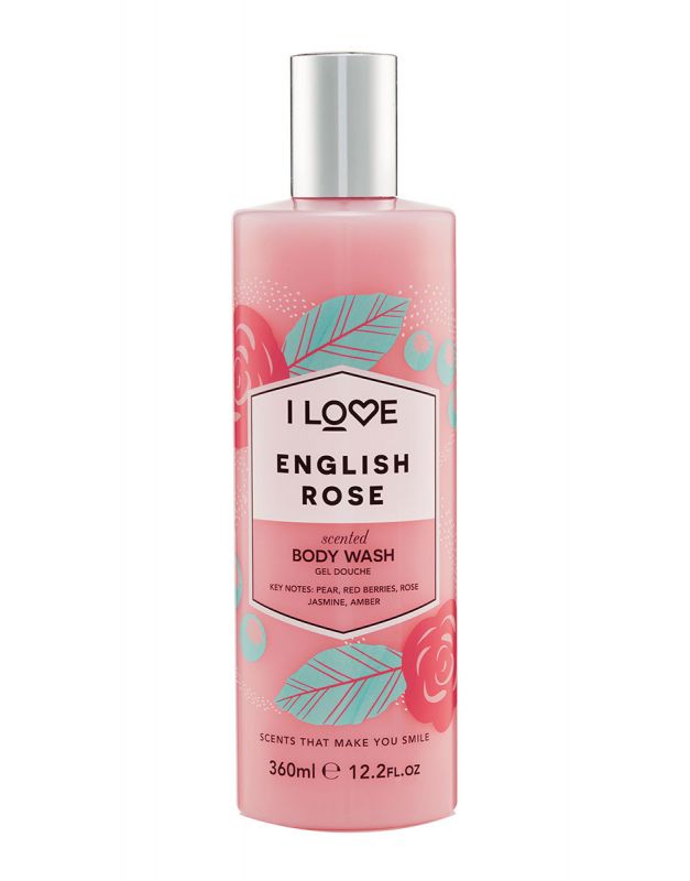 I Love Signature Gel de Dus English Rose 360ml