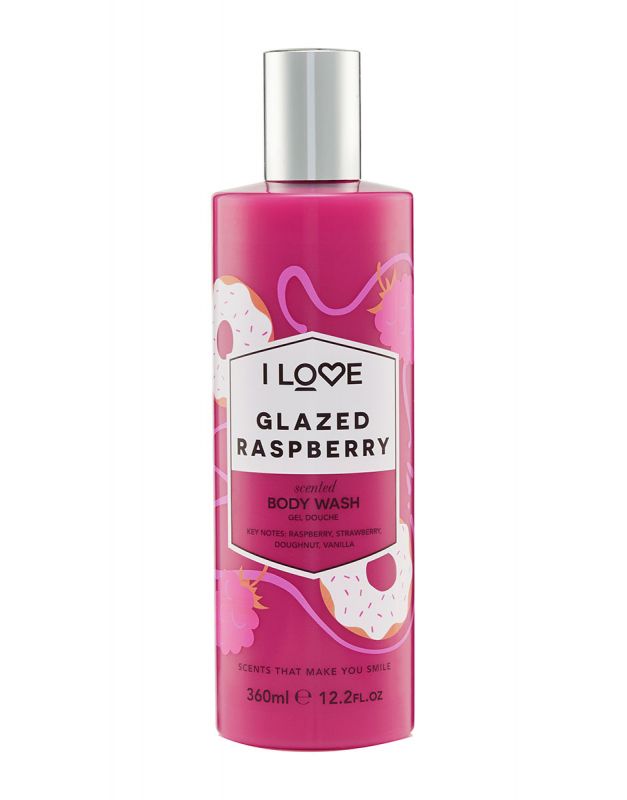 I Love Signature Gel de Dus Glazed Raspberry 360ml