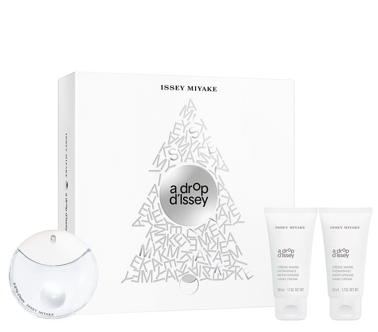 Issey Miyake A Drop D'Issey Set (Apa de parfum 50ml + 2 x Crema de maini 50ml)