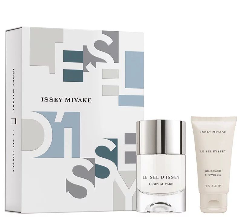 Issey Miyake Le Sel D'Issey Set (Apa de toaleta 50ml + Gel de Dus 50ml)