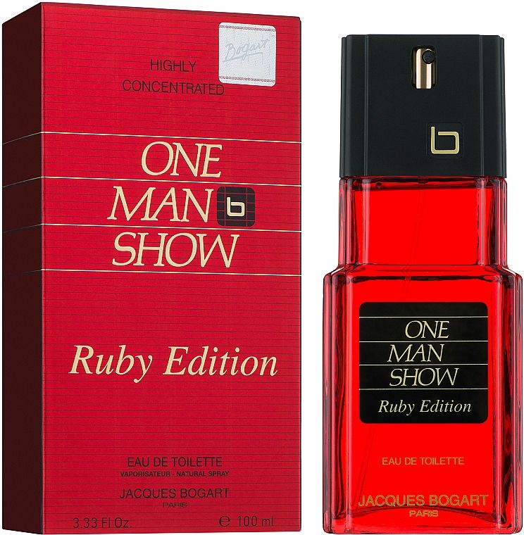 Jacques Bogart One Man Show Ruby Edition Apa de toaleta 100ml
