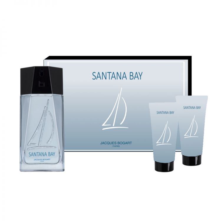Jacques Bogart Santana Bay Set (Apa de toaleta 100ml + Aftershave balsam 100ml + Gel de dus 100ml)