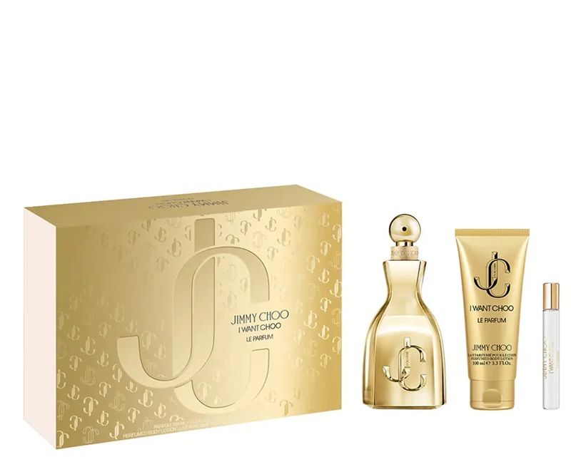 Jimmy Choo I Want Choo Le Parfum Set (Apa de parfum 100ml + Apa de parfum 7.5ml + Lotiune de corp 100ml)