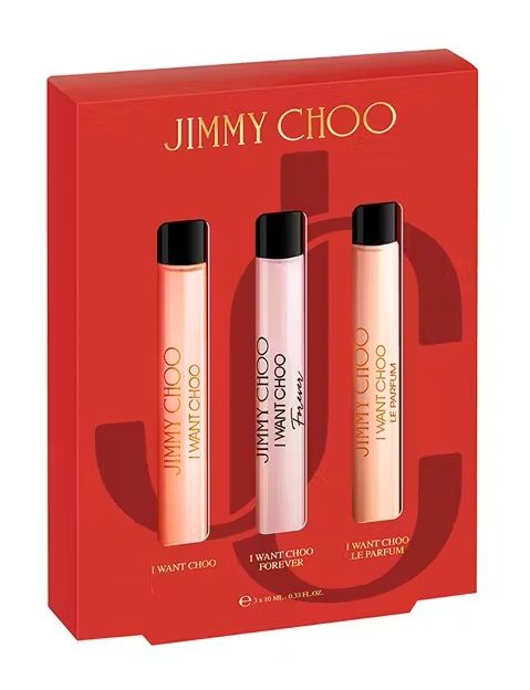 Jimmy Choo I Want Choo Set (Apa de parfum 100ml + Apa de parfum 7.5ml + Lotiune de corp 100ml)