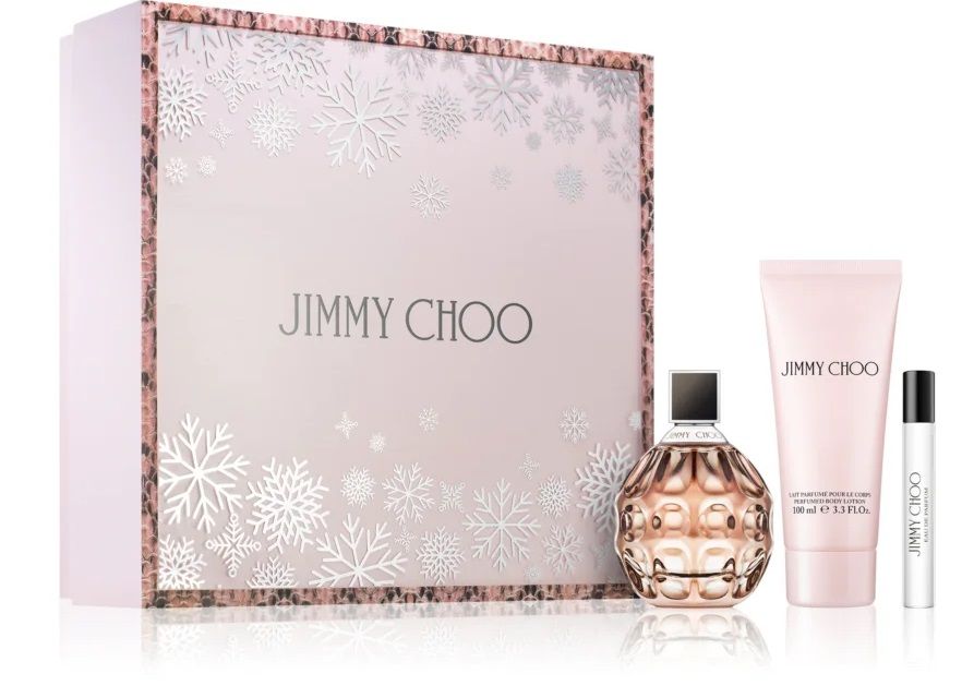 Jimmy Choo Jimmy Choo Set (Apa de parfum 100ml + Apa de parfum 6.5ml + Lotiune de Corp 100ml)