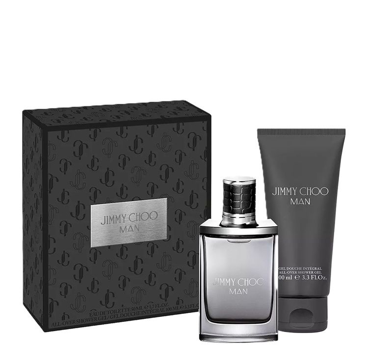 Jimmy Choo Man Set (Apa de toaleta 100ml + Apa de toaleta 7.5ml + Gel de dus 100ml)