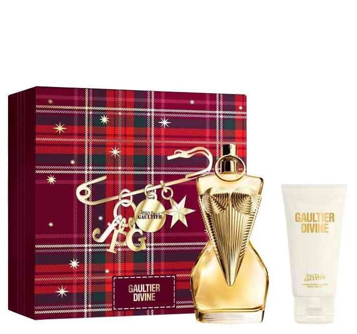 JPG Gaultier Divine Set (Apa de parfum Reincarcabila 100ml + Gel de dus 75ml)