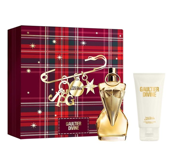 JPG Gaultier Divine Set (Apa de parfum Reincarcabila 50ml + Lotiune de corp 75ml)