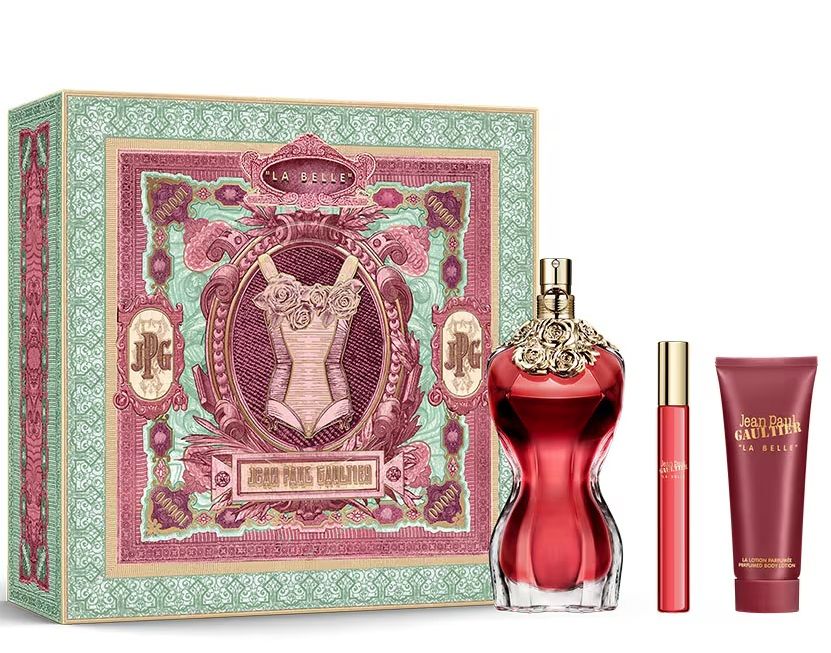 JPG La Belle Set (Apa de parfum 100ml + Apa de parfum 10ml + Lotiune de corp 75ml)