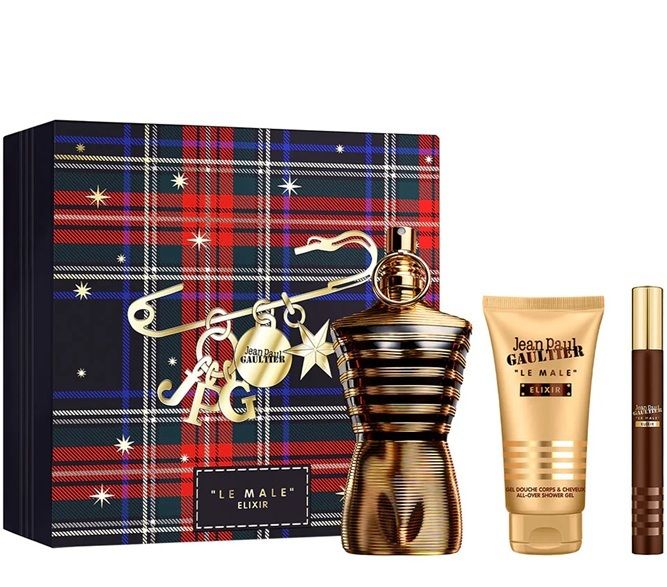 JPG Le Male Elixir Set (Apa de parfum 125ml + Gel de dus 75ml)