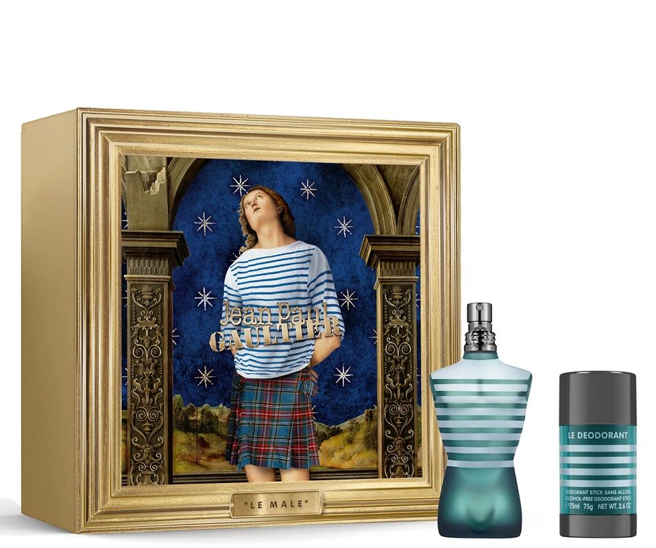 JPG Le Male Set (Apa de toaleta 75ml + Deodorant stick 75g)