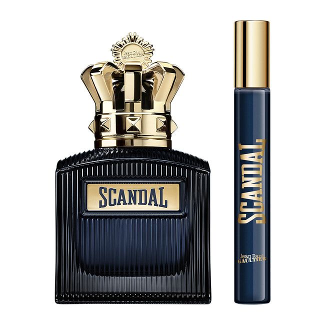 JPG Scandal Pour Homme Intense Set (Apa de parfum 100ml + Apa de parfum 10ml)