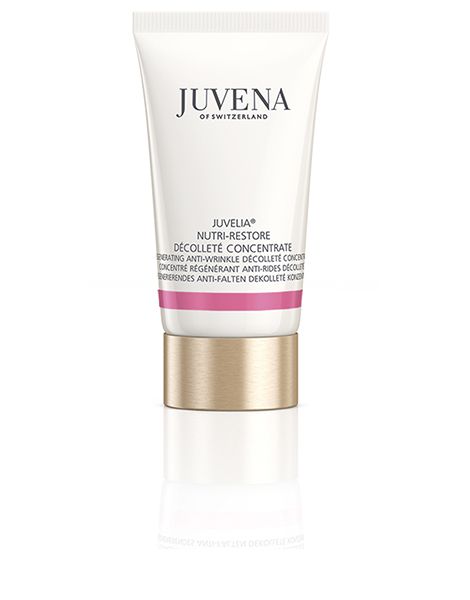 Juvena Juvelia Nutri-Restore Ser Regenerant Antirid pentru Gat si Decolteu 75ml prezentare