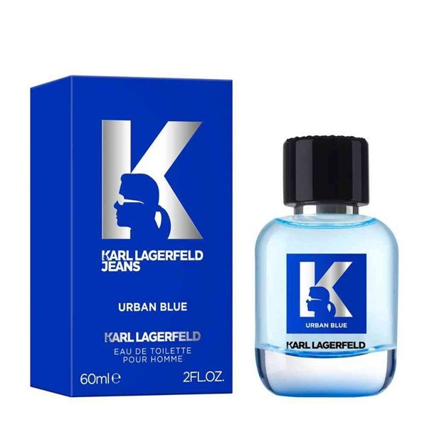 Karl Lagerfeld Jeans Urban Blue Apa de toaleta pentru barbati 60ml ambalaj