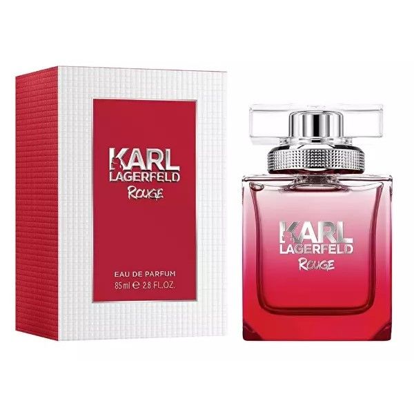 Karl Lagerfeld Rouge Apa de parfum pentru femei 85ml ambalaj