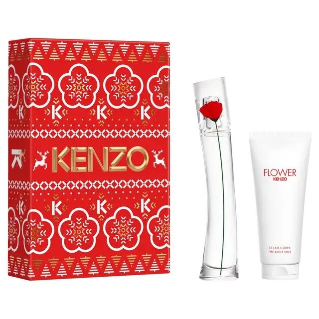 Kenzo Flower By Kenzo Set (Apa de parfum 30ml + Lotiune de corp 75ml)
