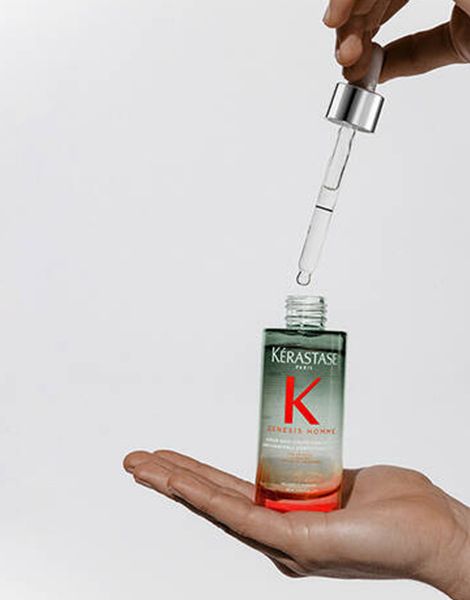 Kerastase Genesis Homme Ser Fortifiant Anticadere 90ml aplicator