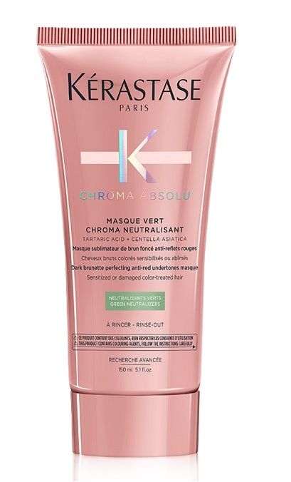 Kerastase Chroma Absolu Masque Vert Neutralisant Masca Anti-reflexe rosii Par Vopsit 150ml